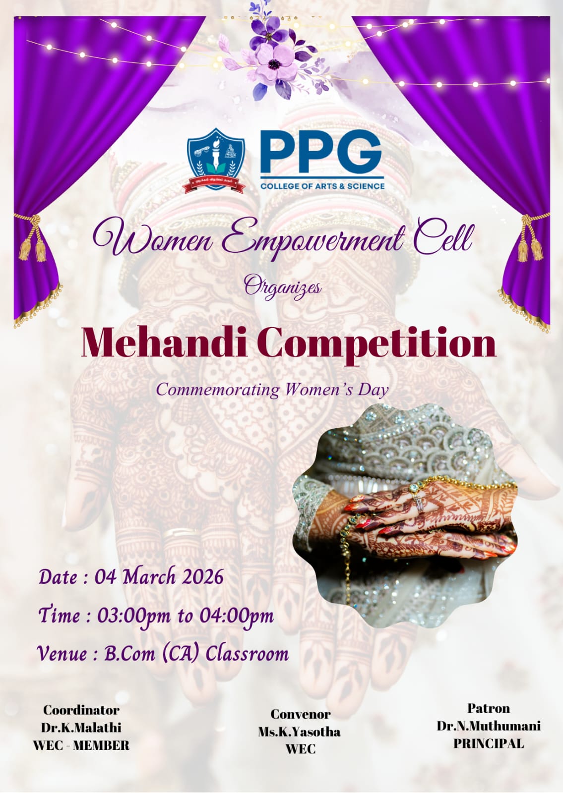Mehandi Competition 