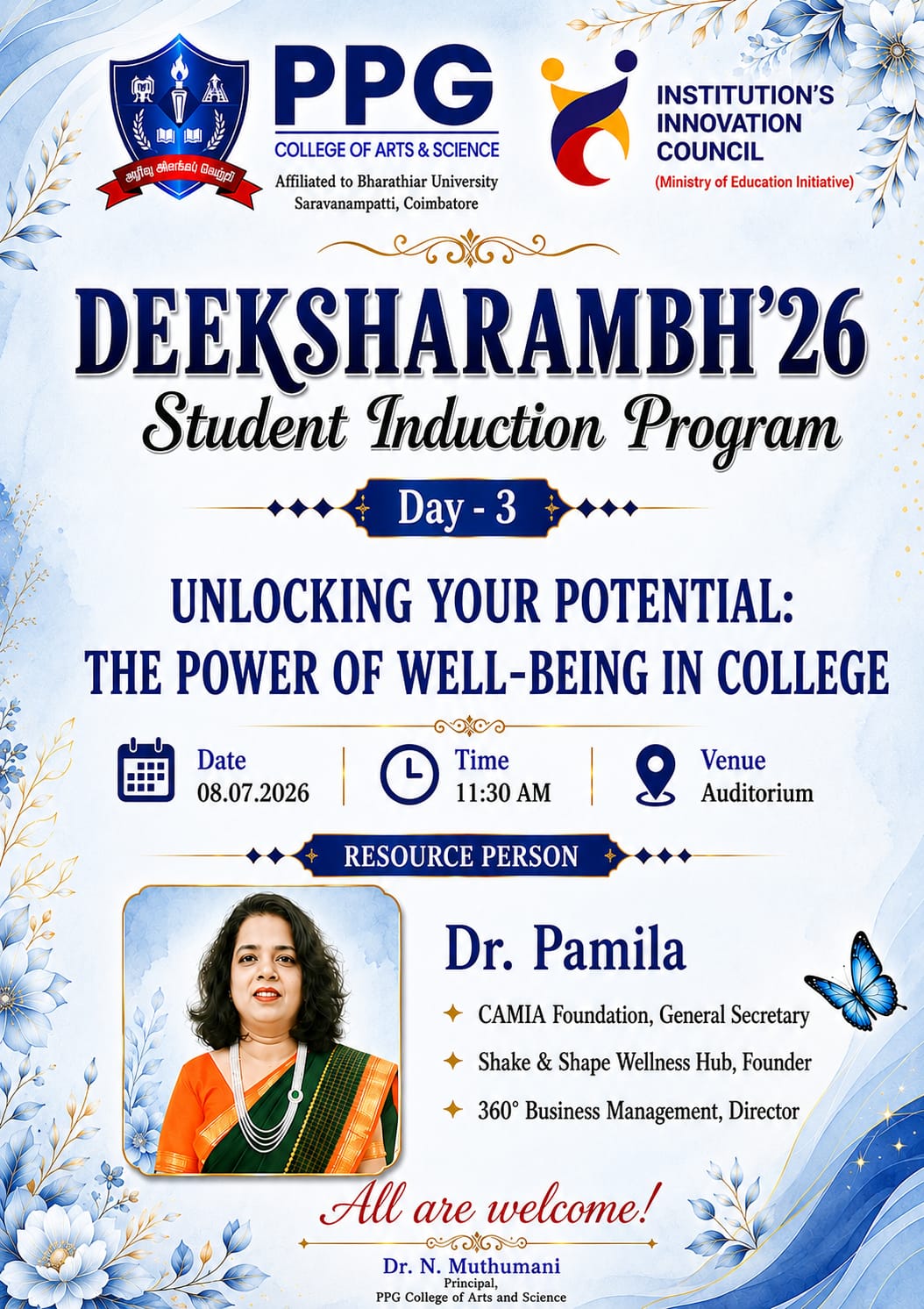 Deeksharambh 26 Student Induction Programme  Day 3