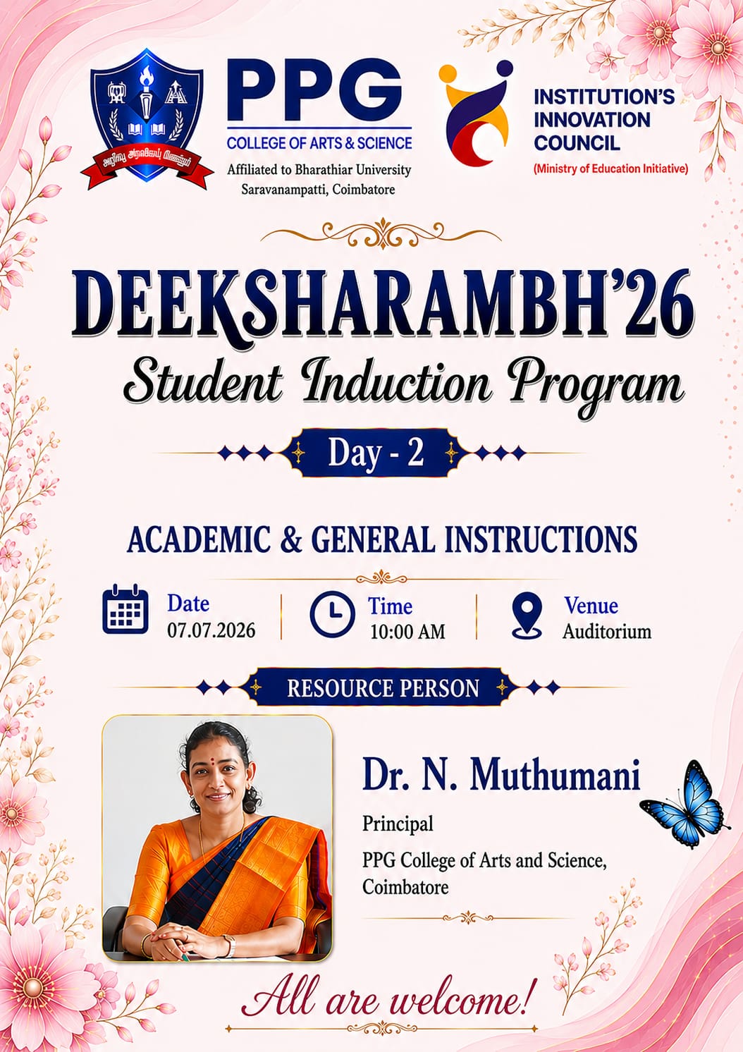 DEEKSHARAMBH 26  Student Induction Programme Day 2