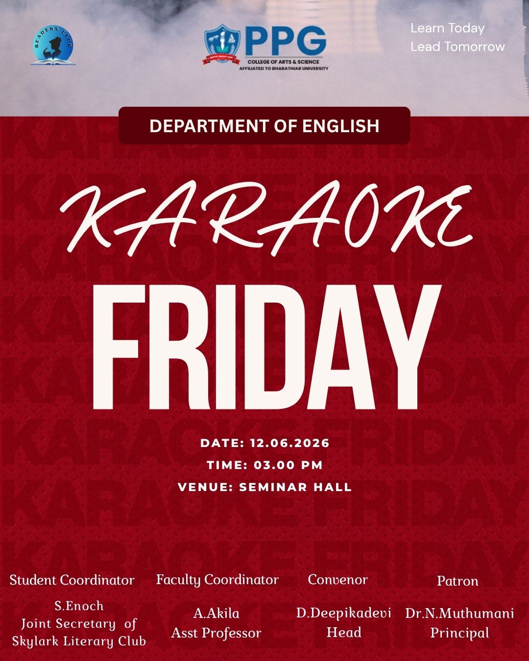 Karaoke Friday  2