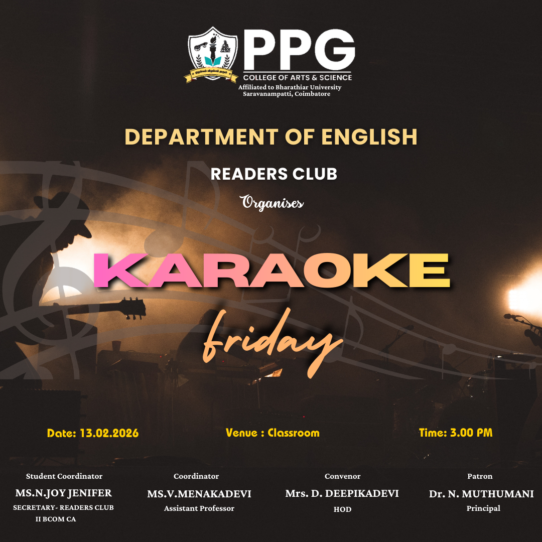 Karaoke Friday Event  2026
