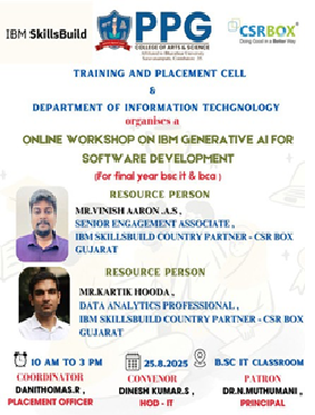 Online Workshop on IBM Generative AI for Software Development
